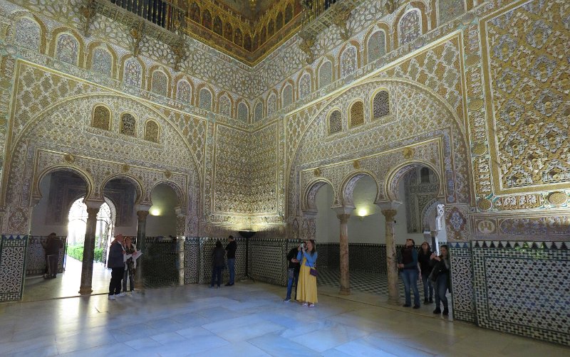 I (36) The Salon de los Embajadores.jpg - I (36) The room of the Ambassadors - Seville Alcazar